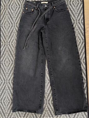 Levi’s XL Straight Jean Size 26 Black Denim
